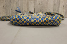 Load image into Gallery viewer, Vera Bradley Riviera Blue Medium Shoulder Bag - Used