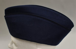 US Air Force Man's Garrison Cap - Blue - Size: 7-1/8 - Used