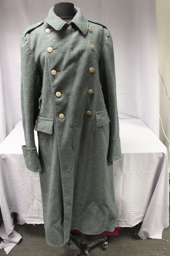 WWII Swiss Army Wool Overcoat - Chest 40 - Used