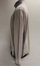 Load image into Gallery viewer, Columbia Men's Two Tone Quarter Zip Long Sleeve Shirt - Beige - Large - Used