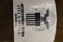 Load image into Gallery viewer, DLA Troop Support Brown Military Boot Socks - X-Small - Antimicrobial - New
