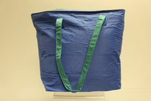 Load image into Gallery viewer, Vintage Toteable Blue Water Resistant Lightweight Tote Bag - Used