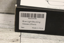 Load image into Gallery viewer, Blue Light Blocking Computer Glasses - 2Pack - New