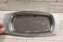 Load image into Gallery viewer, Kromex Silver Butter Plate Dish - Made in USA - Used