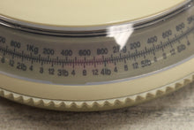 Load image into Gallery viewer, Vintage Collectible Round Food Scale with Bowl - Lbs and Kg - Used
