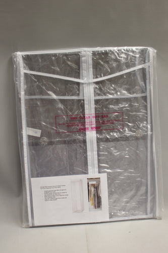 Hanging Protective Storage Bag For Dress Clothes -New