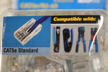 Load image into Gallery viewer, Ideal 85346 CAT5e/RJ-45 Data/Network Modular Plugs - 22 Pack - New