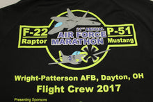 Load image into Gallery viewer, Air Force Marathon Volunteer T-Shirt - Wright-Patterson AFB Flight Crew 2017 - S