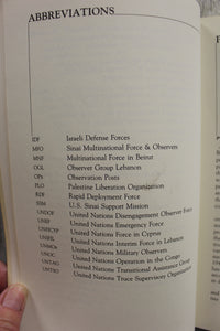 Sais Papers Peacekeeping on Arab-Israeli Fronts by Nathan A. Pelcovits