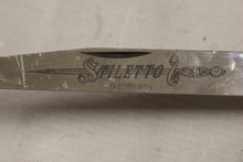 Load image into Gallery viewer, Vintage Kissing Crane KC-49 Stiletto Germany Folding Knife - Used