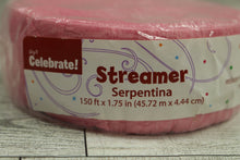 Load image into Gallery viewer, Pack of 3 Party Streamers - Blue, Pink, &amp; Green - New