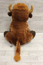 Load image into Gallery viewer, Fiesta 15 inch Buffalo Bison Plush Animal - Used