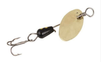 South Bend Fishing Techy Spinner - Black, Yellow, & Gold - Choose Weight - New