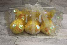 Load image into Gallery viewer, Easter Foam/Sequin Yellow Bunny Set - New