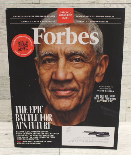 Forbes The Epic Battle For AI's Future Magazine - Special: Midas List 2024