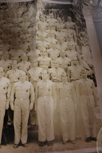 WWII US Army Panoramic Group Photograph Picture