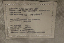 Load image into Gallery viewer, Improved Outer Tactical Vest Yoke/Collar Front Assembly - Medium - OCP -Used