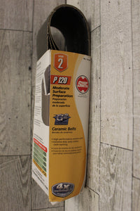 Shop Smith P120 Ceramic Belt - 12125 - 3" x 21" - Moderate Surface Prep -4 Belts