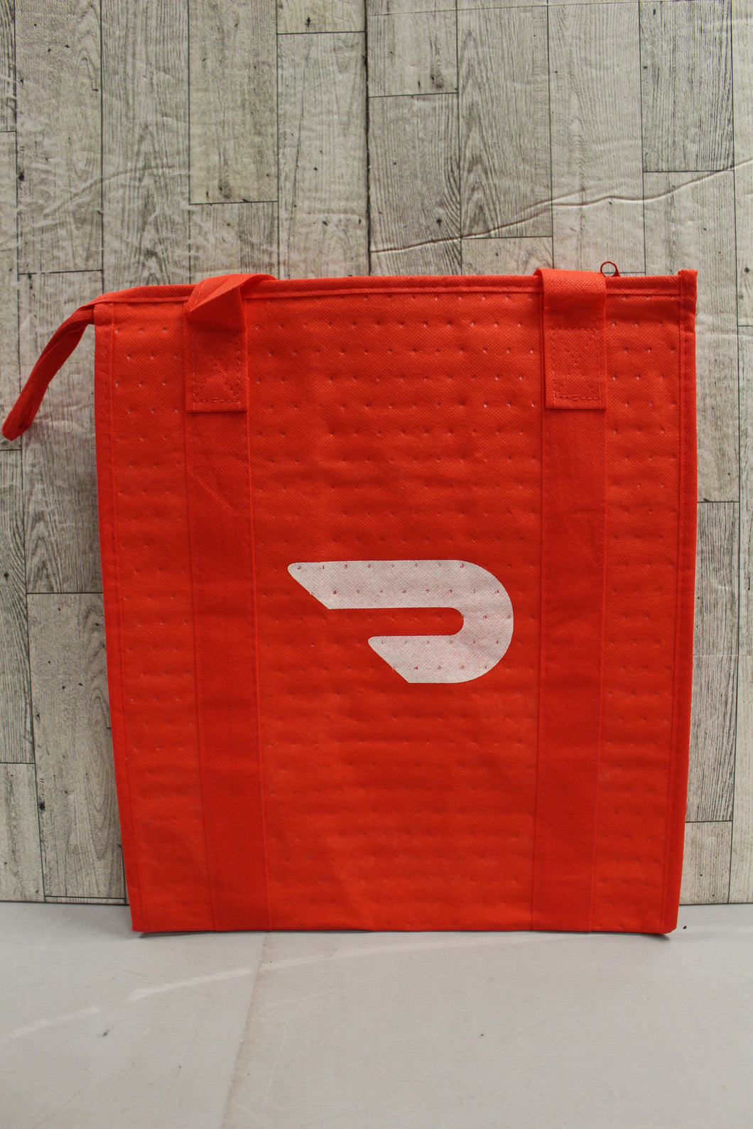 Official Doordash Orange Insulated Hot Cold Food Carrying Bag with Zipper