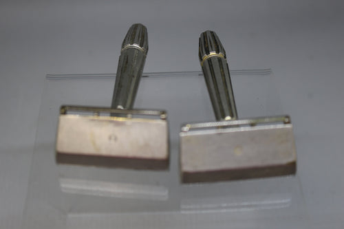 Vintage Men's Double Sided Razor - Set of 2 - Used