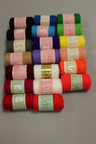 Vintage Decra-Punch Yarn - 20 Count- Mixed Colors - New (Lot#1)