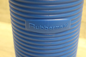Rubbermaid Half Gallon Water Drink Jug - #154A - Blue/White - Used