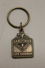 Load image into Gallery viewer, Handyman Club of America Life Member Belt Buckle and Key Ring - Used