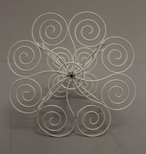 Load image into Gallery viewer, Wilton White Metal Cupcake &amp; Dessert Stand - Used