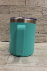 Teachers Plant Seeds That Grow Forever Insulated Metal Coffee Mug - Teal - Used