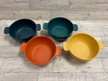 Load image into Gallery viewer, Wheat Straw Dinnerware Set with Divided Plates, Cups, &amp; Bowls - 12 Piece Set