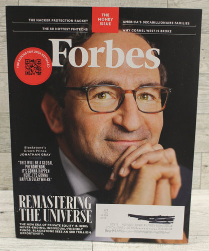 Forbes Remastering The Universe Magazine - The Money Issue