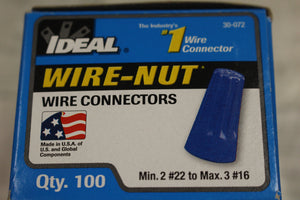IDEAL Wire-Nut Wire Connectors - Open Box