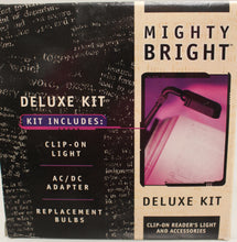 Load image into Gallery viewer, Mighty Bright Deluxe Kit - Clip-On Reader's Light &amp; Accessories