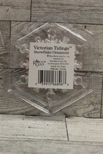 Load image into Gallery viewer, Russ Victorian Tidings Snowflake Ornament - New