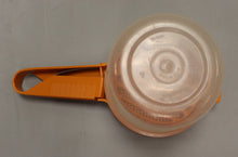 Load image into Gallery viewer, Tupperware "Sift-It" Handheld Flour Sifter - Orange - 1493-16 - Used