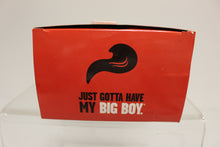 Load image into Gallery viewer, Vintage 1970s Big Boy Collectible Vinyl Figure Piggy Bank with Stopper