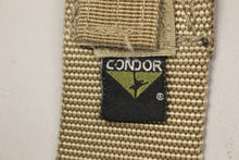Load image into Gallery viewer, Condor Tactical Nylon Webbing Rigger Belt - Length: 48&quot;- Tan - Used