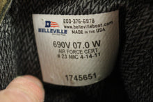 Load image into Gallery viewer, Belleville 690V USAF Cold Weather Flight Combat Boot - 7W - Sage -Used