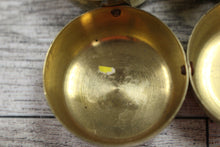 Load image into Gallery viewer, Brass Chowmukh Haldi 4 Bowl Holder - Used