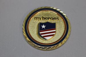 Hollywood Gaming Raceway My Hero Challenge Coin -Used