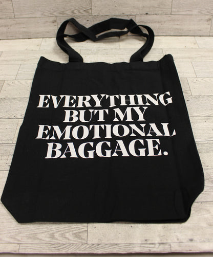 Everything But My Emotional Baggage Canvas Tote Bag - New