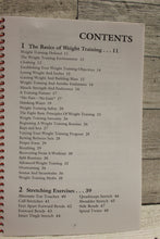 Load image into Gallery viewer, The Weight Training Workbook by Jim Bennett - Used