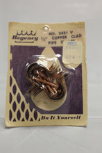 Load image into Gallery viewer, Regency 1//2" Copper Clad Pipe Straps - #2431 - New