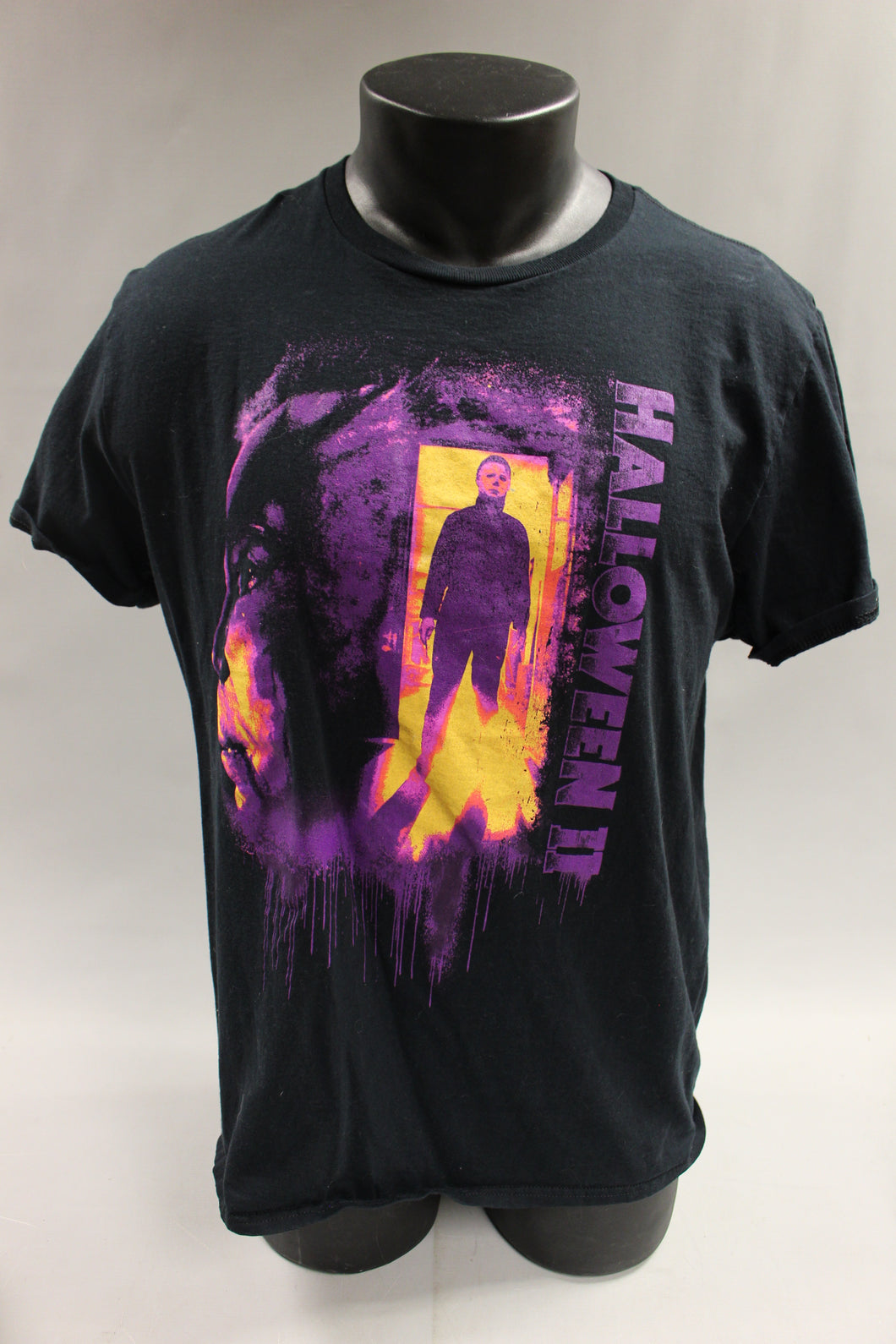Halloween Two Michael Myers Unisex T Shirt Size Large -Used