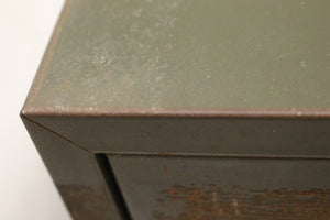 Vintage Steelmaster Metal 2 Drawer 3" x 5" Card File Box - Used