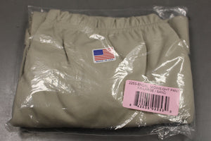 Military Issued United Midweight Long John Pants- Desert Sand - XX-Large - New