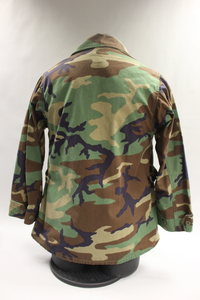 US Military Woodland BDU Blouse / Jacket - Choose Size Small Medium Large - Used