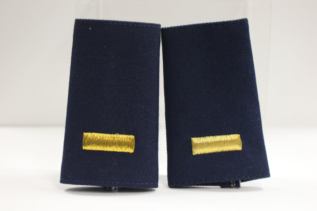 US Air Force Shoulder Epaulets - 2nd Lieutenant - Small - New