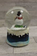 Load image into Gallery viewer, Christmas Musical Snowman Snow Globe - Used