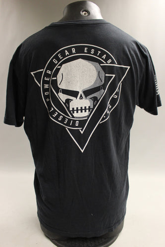Diesel Power Gear Short Sleeve T-Shirt - Black - Large - Used